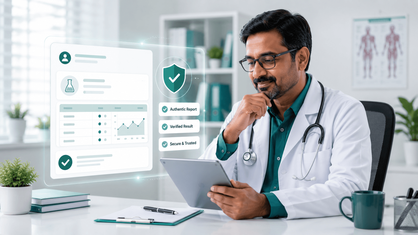 Verification confidence for doctors